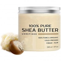 Private label natural raw and unrefined shea butter for skin care and hair care