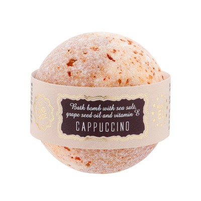 EU High Quality All Skin Types Cappuccino Smell Bath Fizzy Bombs for Private Label Buyers