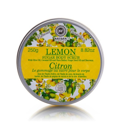 Sugar Body Scrub Saules Fabrika "Lemon"