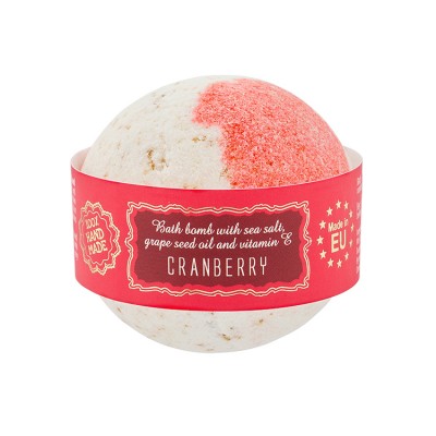 Luxury Quality All Skin Types Cranberry Fizzy Bath Bombs from Private Label Supplier